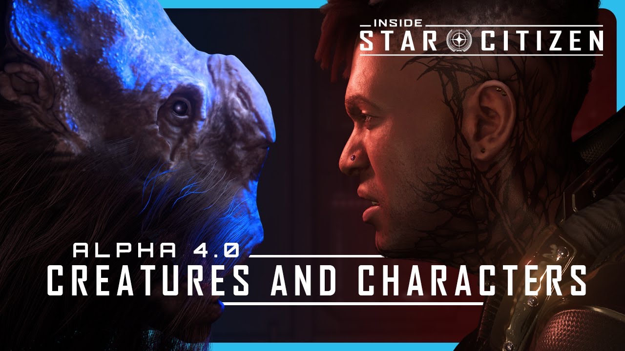 Inside Star Citizen: Alpha 4.0 - Creatures and Characters