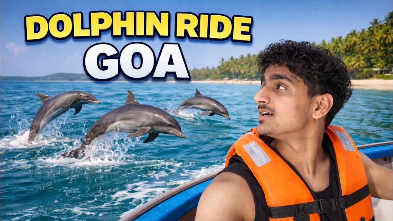 Goa Dolphin Ride | A Once in a Lifetime Experience 🐬🌊