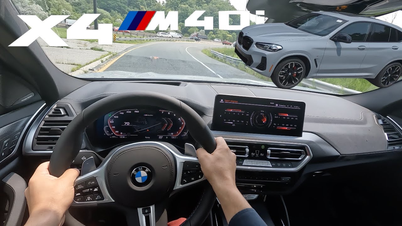 2023 BMW X4 M40i POV Driving Impressions!
