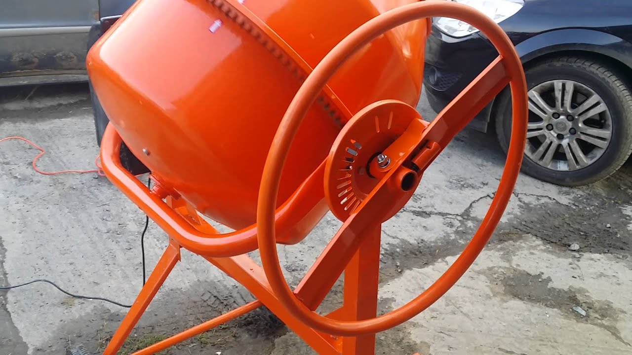 Fox hunter concrete cement mixer 140l 650w