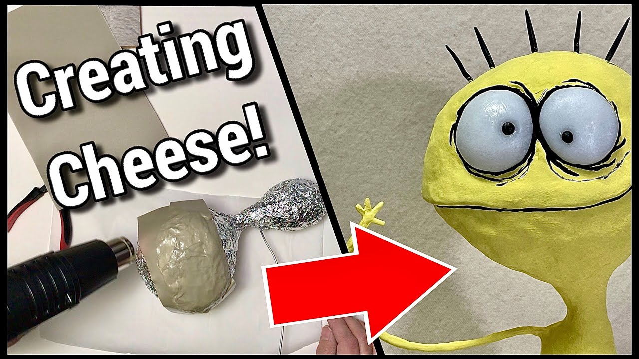 Creating Cheese from Foster's Home For Imaginary Friends - Sculpted out of Thibra