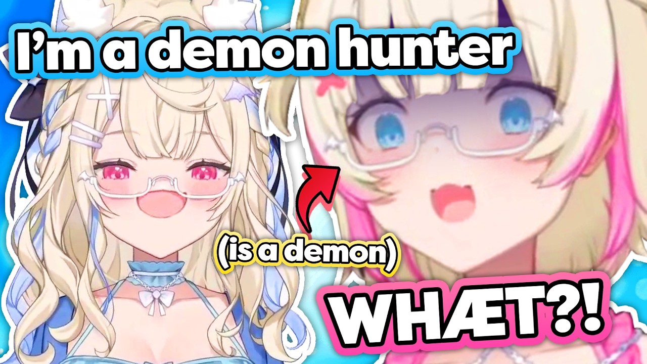 Mococo was flabbergasted when Fuwawa suddenly betrayed her own kind