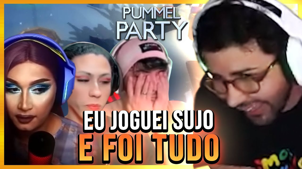 EU JOGUEI SUJO E FOI TUDO 😈| Pummel Party - Samira Close