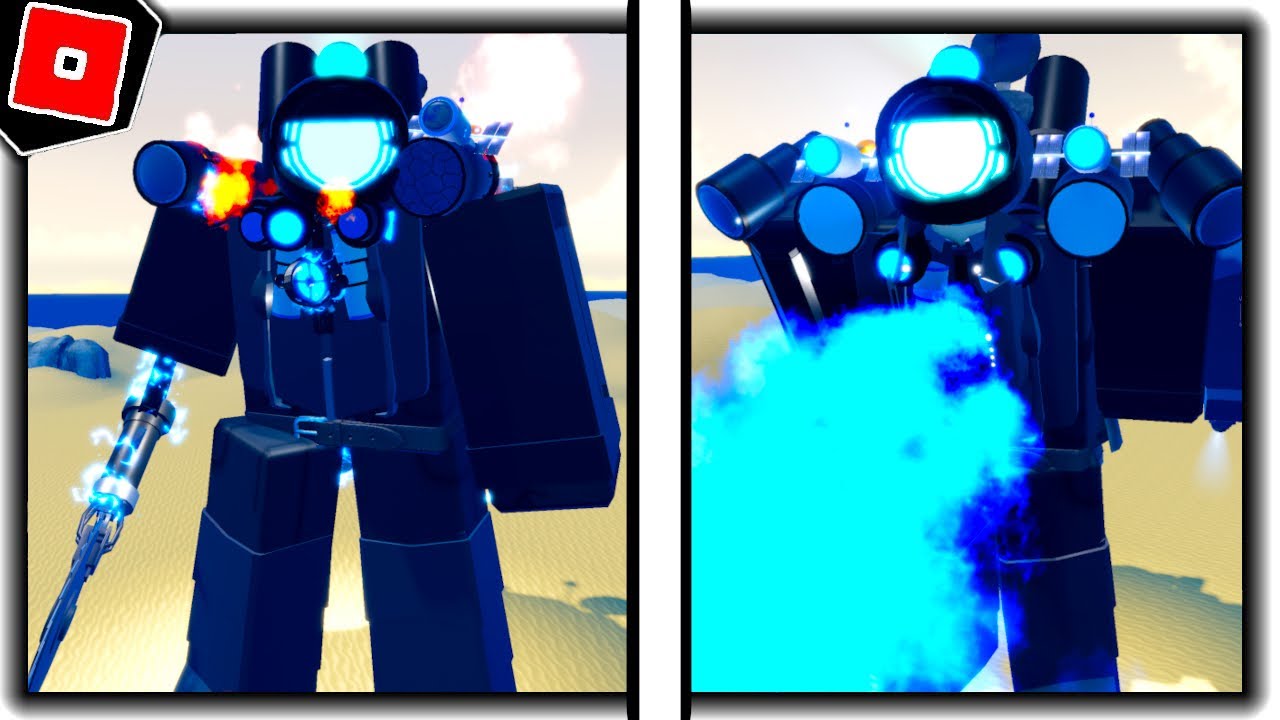 SHOWCASING ALL TITAN TELESCOPE FORMS in SUPERBOX SIEGE DEFENSE - Roblox