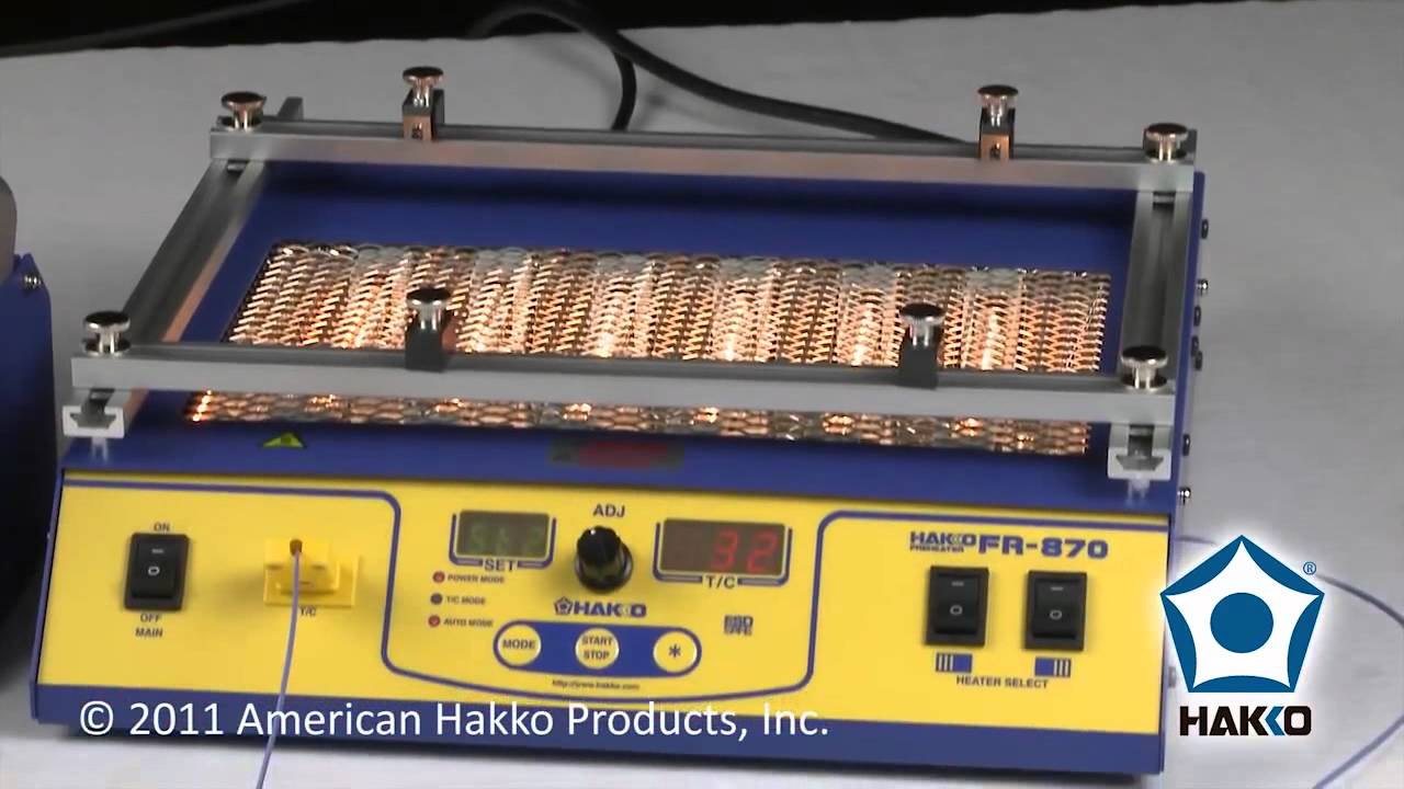 Hakko FR-870 IR PCB Preheater by AMERICAN HAKKO