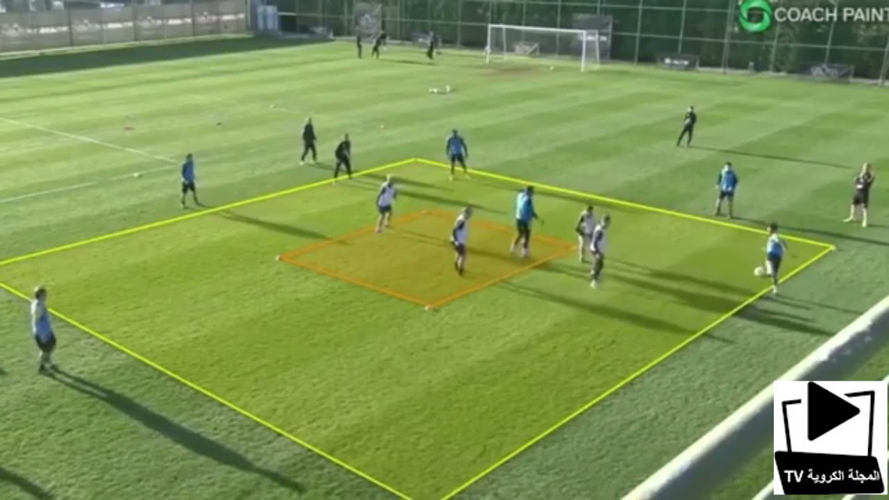 Football/Soccer Session (Academy Sessions): 4v2 to 6v4 Rondo (Arsenal)