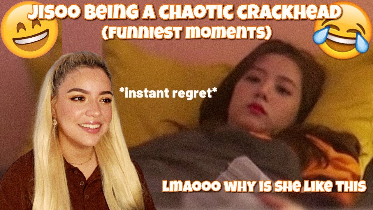jisoo being a chaotic crackhead (funniest moments) [REACTION]