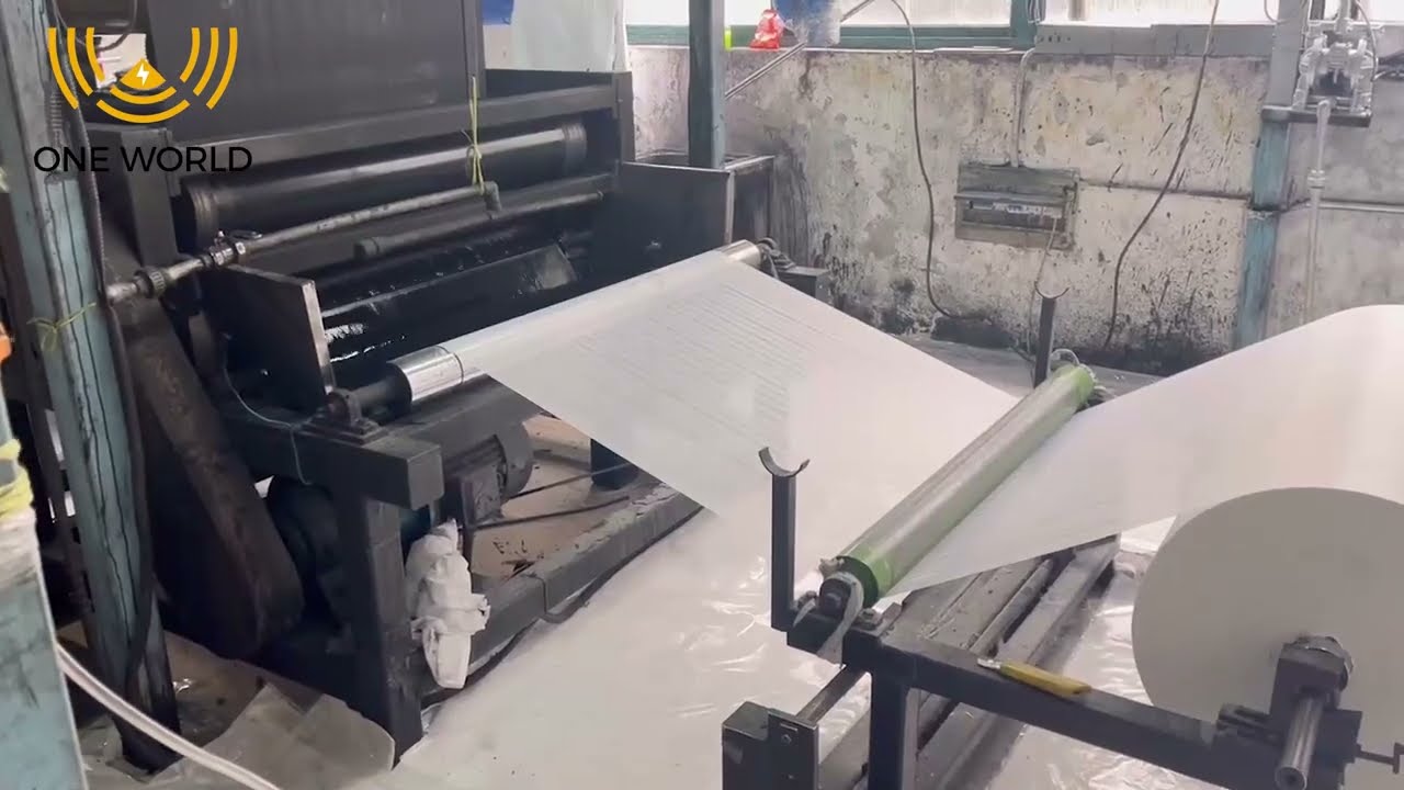 Production Process of Semi-conductive Water Blocking Tape
