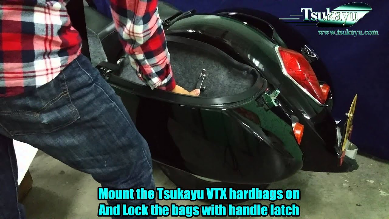 Tsukayu Hardbags for VTX Installation