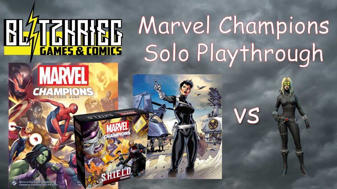 Maria Hill vs Black Widow Solo Playthrough | Unchanged Precon