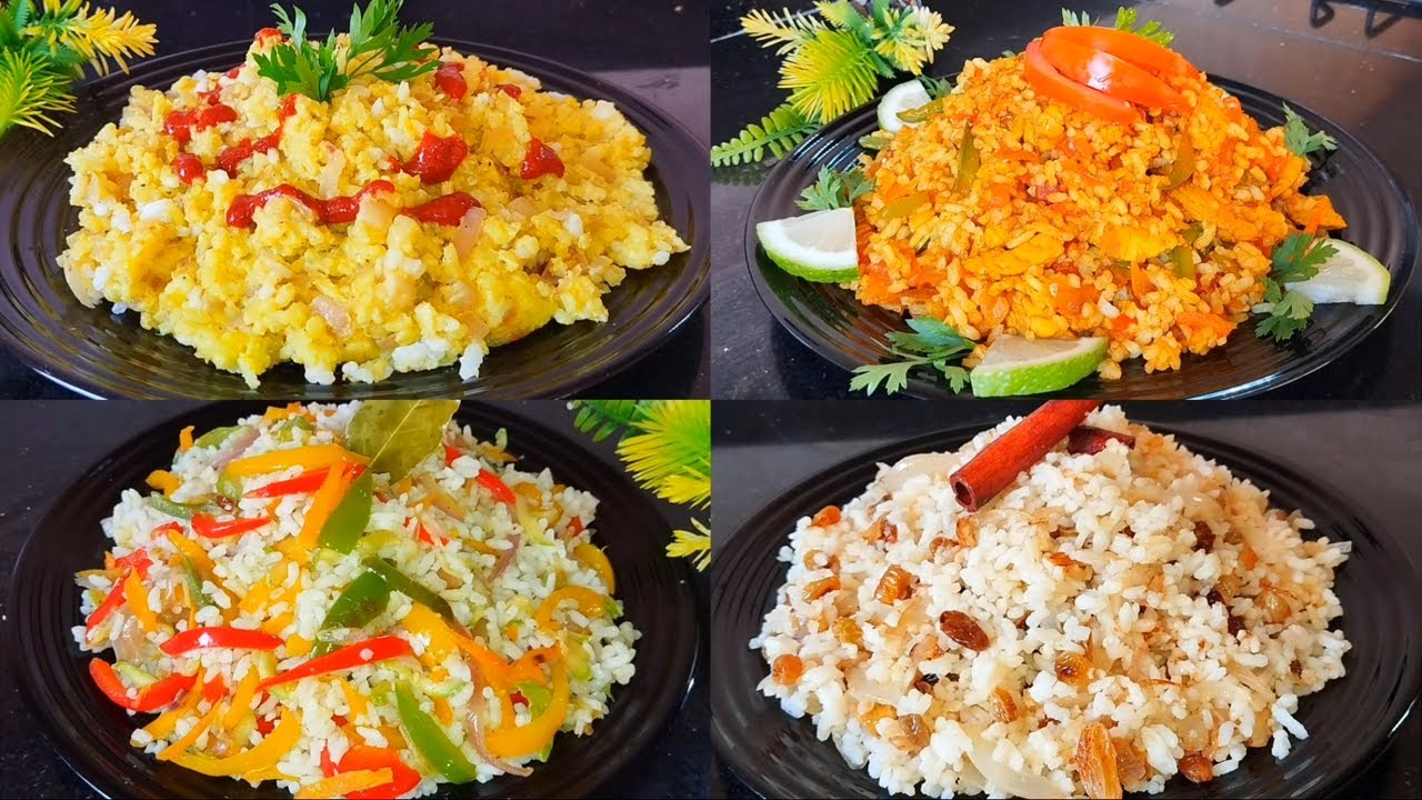 4 рецепта риса | Марокканская кухня 🇲🇦 | Лучшие рецепты на сковороде 🔝👌