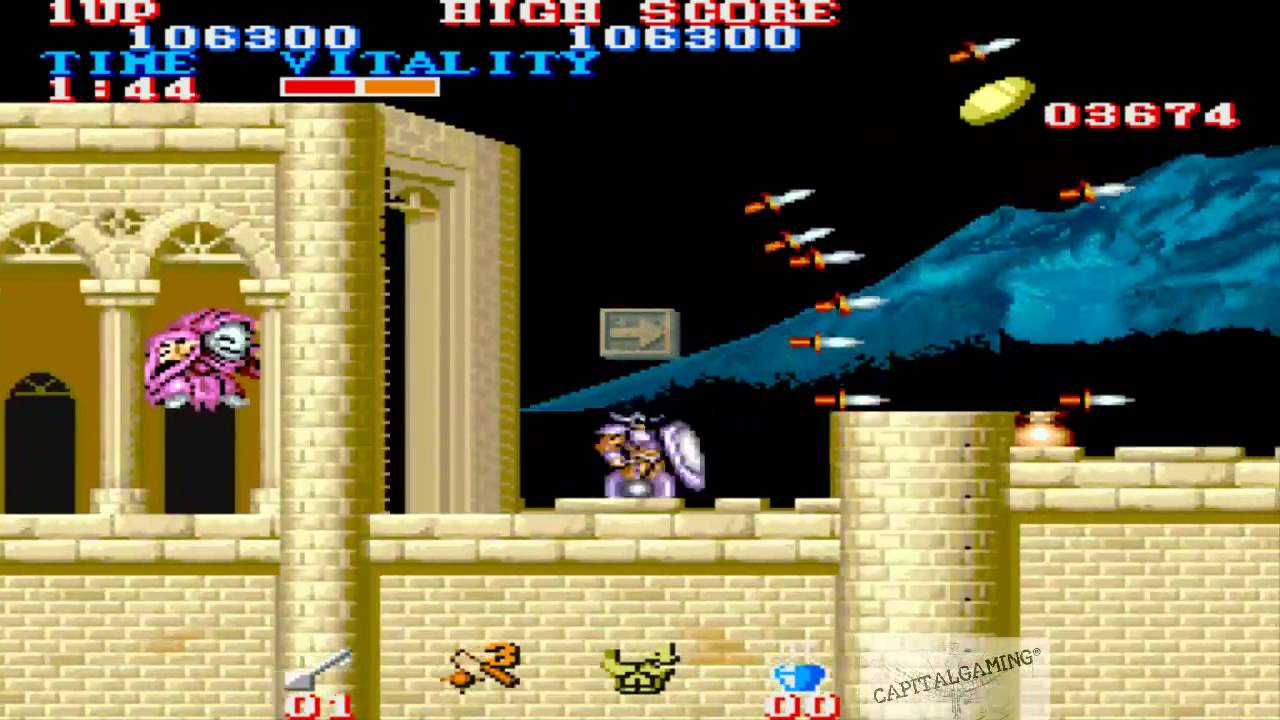 Black Tiger (arcade) speedrun in 10:52 by INNUENDO