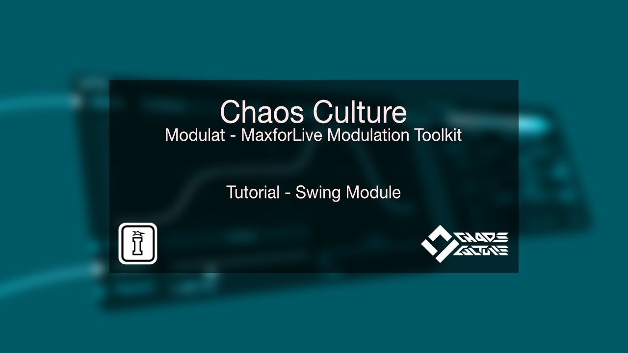Introducing Swing for Automations in Ableton Live with Modulat by Chaos Culture