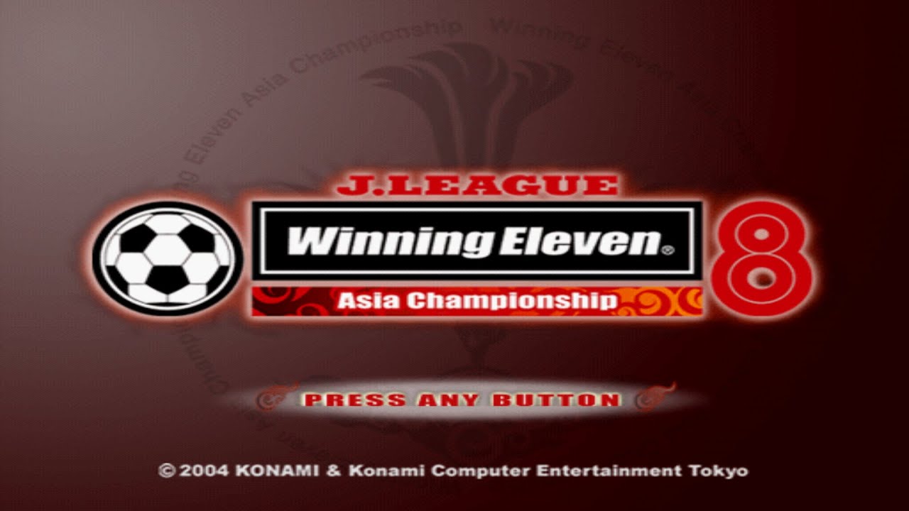 J. League Winning Eleven 8 Asia Championship - HCK Edition [ PS2 ]