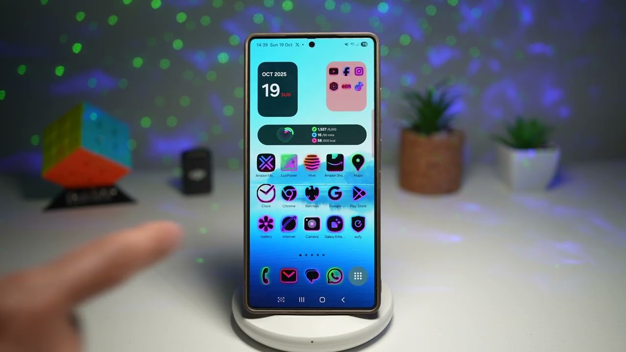 Как изменить тему иконок с помощью Icon Pack Studio на Samsung Galaxy