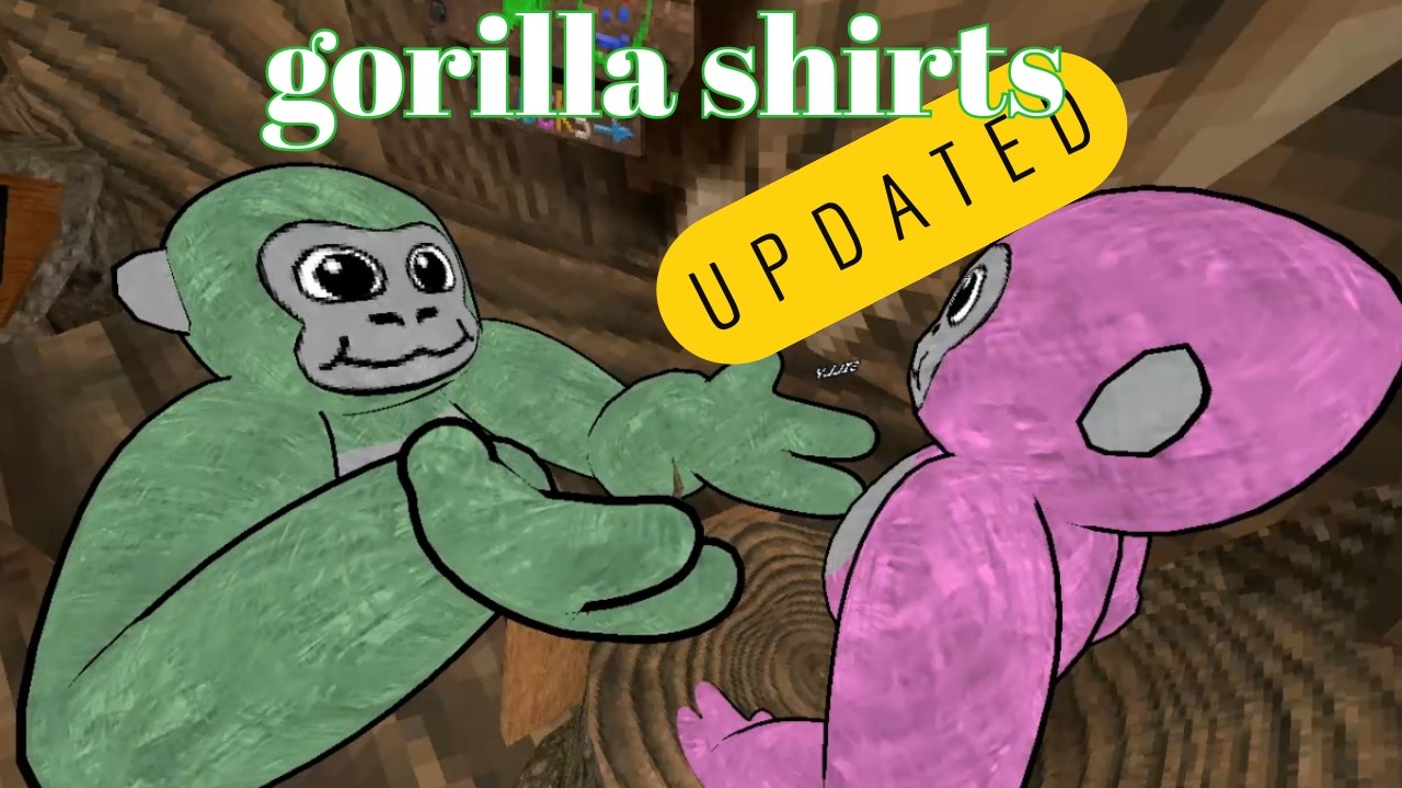 gorilla shirts showcase + download tutorial (updated)