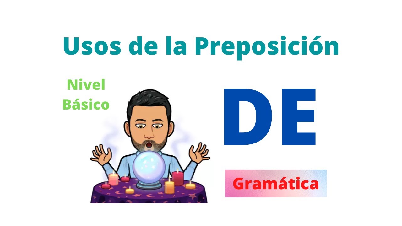 ✅Usos de la Preposición DE en Español✅ Nivel Básico👍Aprende Español💯 Spanish Lessons. Learn Spanish