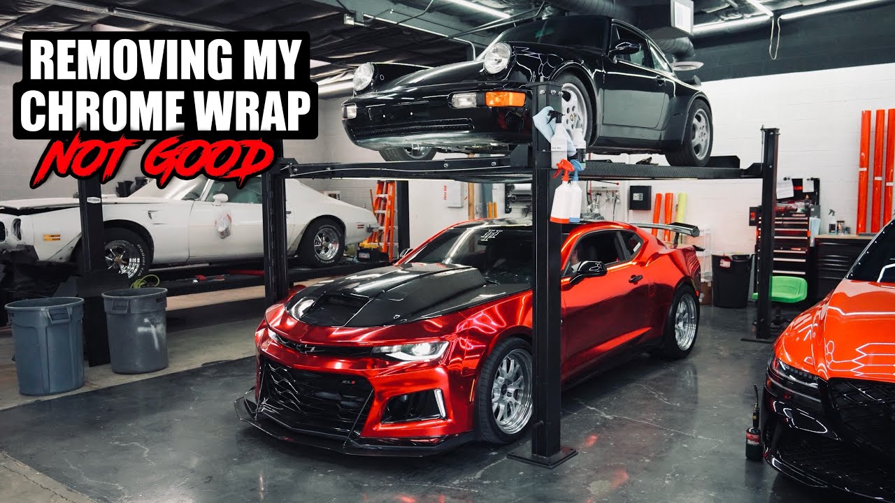 Unwrapping my Camaro ZL1 Exposed a LIE ( I was Shocked )