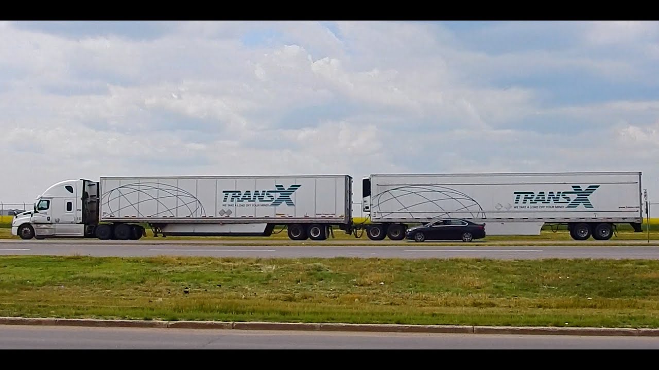 LCV Double 53' Trailers | Rocky Mountain Double | Roadtrains in SK
