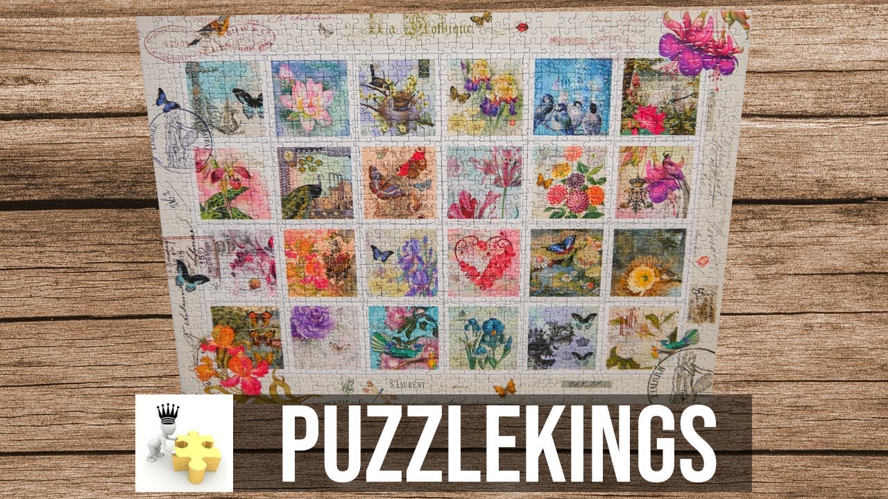 Stamp Collection Puzzle - Time Lapse | Puzzle Kings