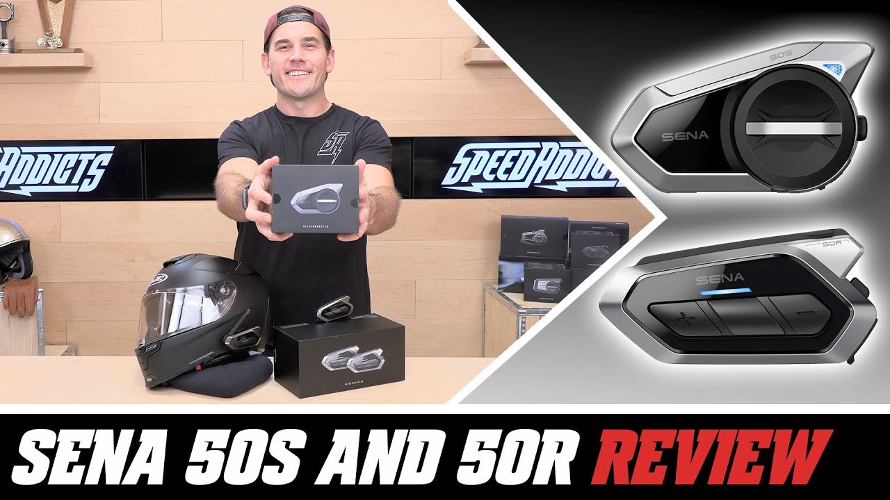 Обзор Bluetooth/Mesh-гарнитур Sena 50S и 50R на SpeedAddicts.com