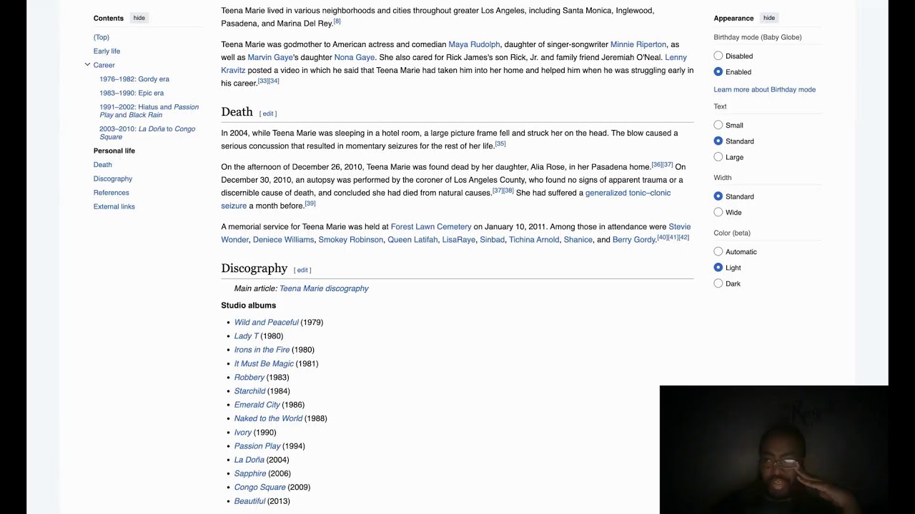 Happy Womens Month: The Biography of Teena Marie ( Mary Christine Brockert) 1956-2010