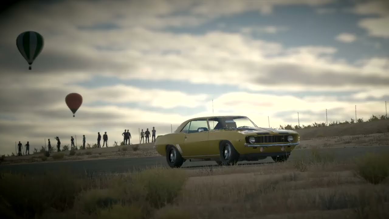 Racing the Classic Camaro Z28 '69 at Historic Sports Car Masters.