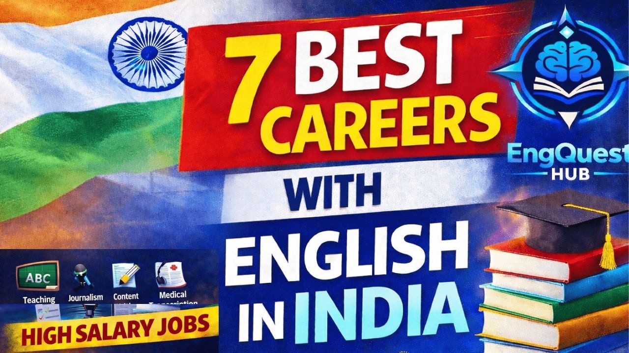 Live Session - 3 | 7 High-Paying Careers for English Lovers in India | EngQuest Hub