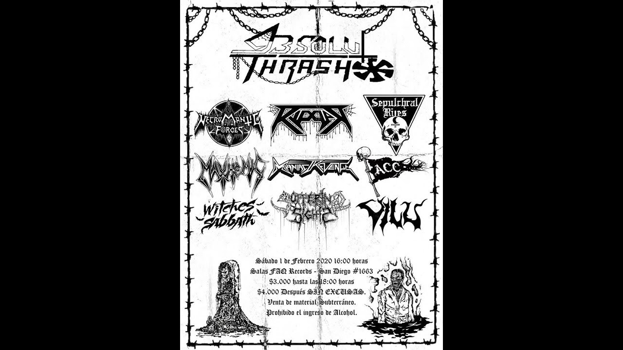 FAQ RECORD TV - Absolut Thrash XVI & XVII - Suffering Sights