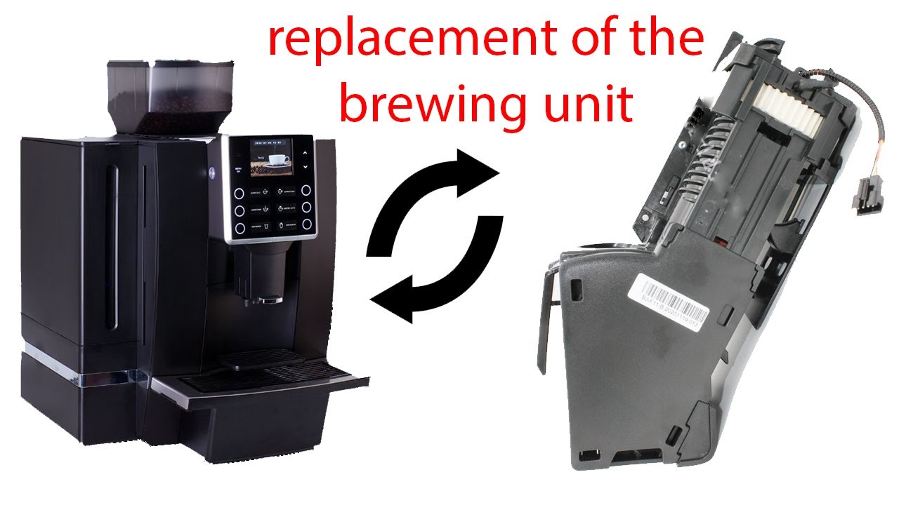 KAFFIT COM K95 coffee machine disassembly and replacement of the brewing unit  KO9L