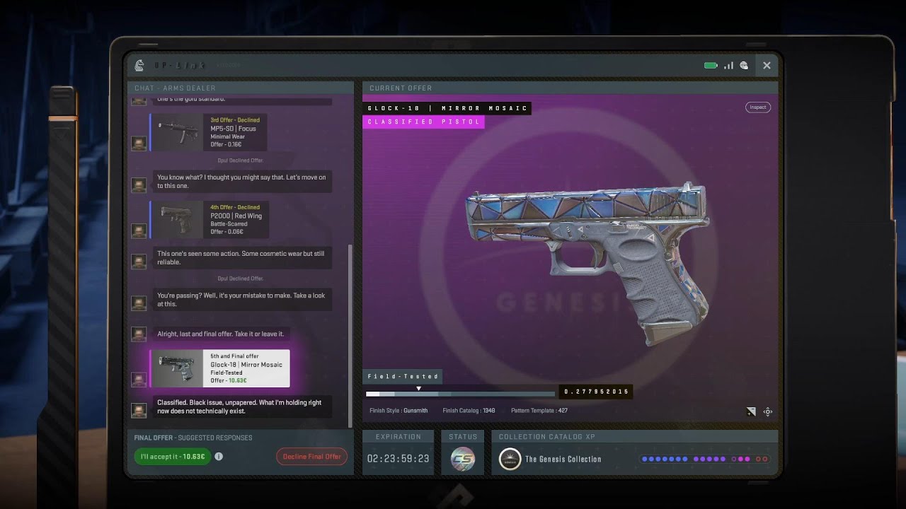 15x Sealed Genesis Terminal in CS2 #cs2 #caseopening