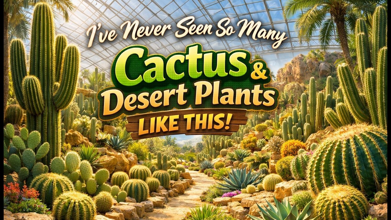 I’ve Never Seen So Many Cactus & Desert Plants Like This Before #dhgardencentre