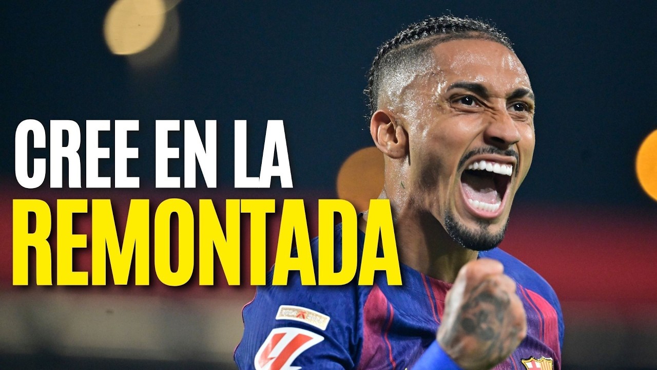 🚨🔴🔵 RAPHINHA CREE en la REMONTADA del BARÇA ante el ATLÉTICO de MADRID 💪🔥