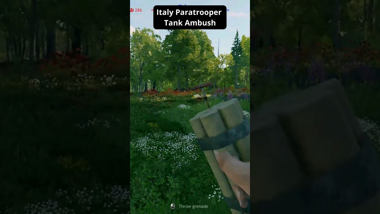 Italy Paratrooper Ambush Russian Tank With Explosives #enlisted #justgameplay #ww2