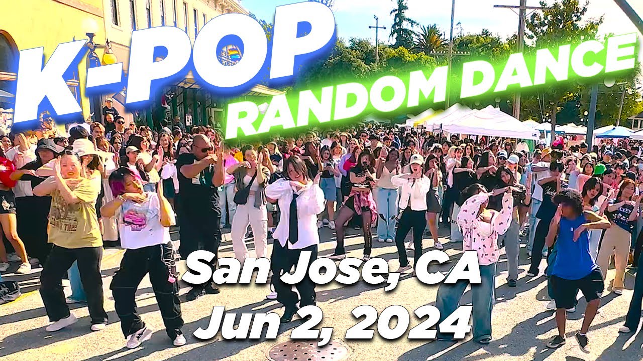 K-pop Random Dance in Public, San Jose / SJMade, June 2024