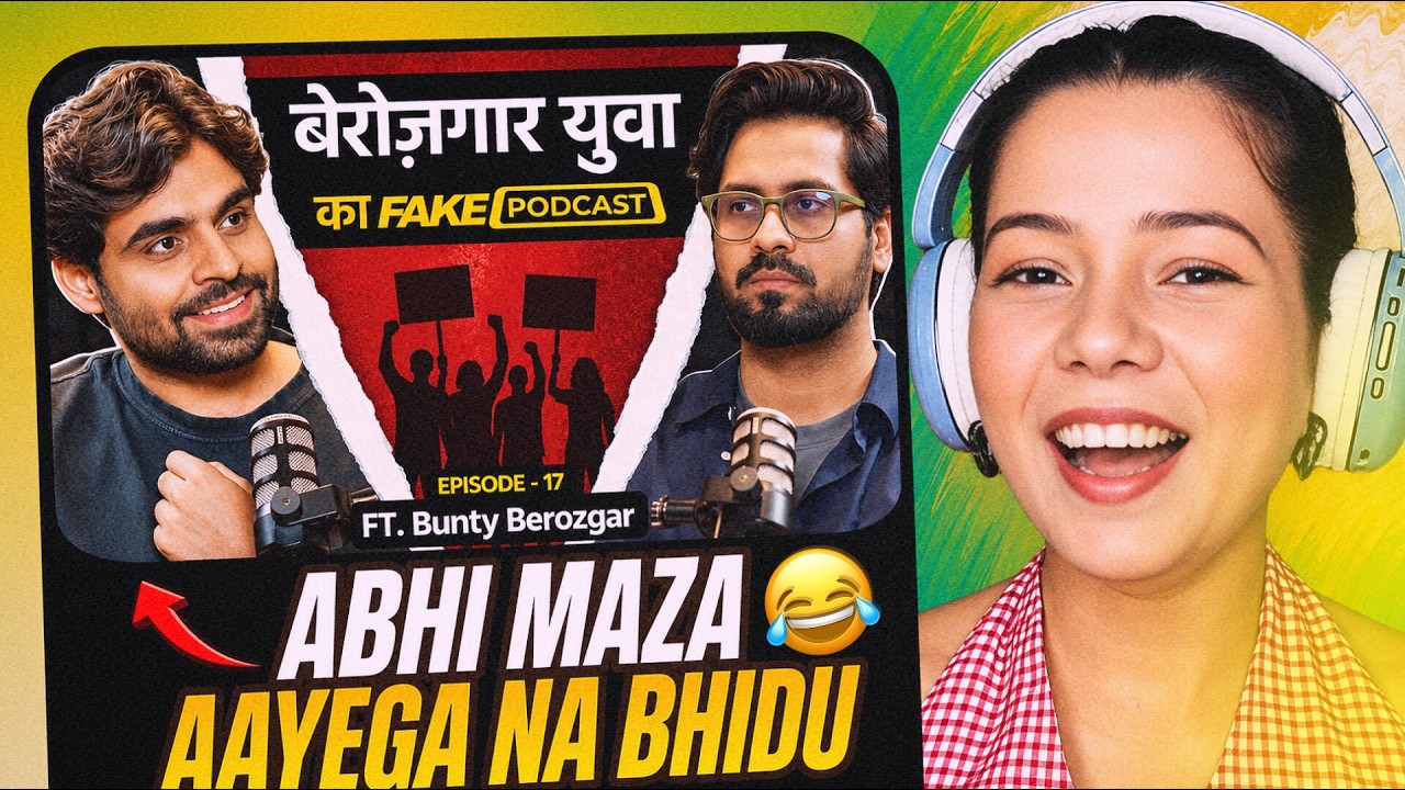 Reaction to the Fake Podcast of an Unemployed Youth | Satish Ray New Video | fake podcast