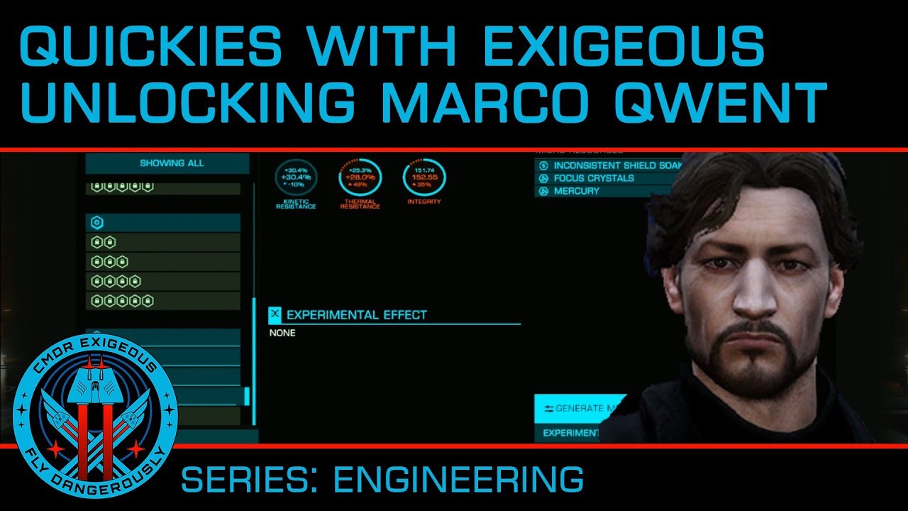 Quickies: Unlocking Marco Qwent
