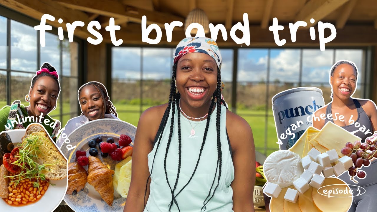 WILDERNESS TRIP WITH REEBOK🧘🏽‍♀️🌾🪵✨ | My FIRST brand trip as a vegan 🌱😳