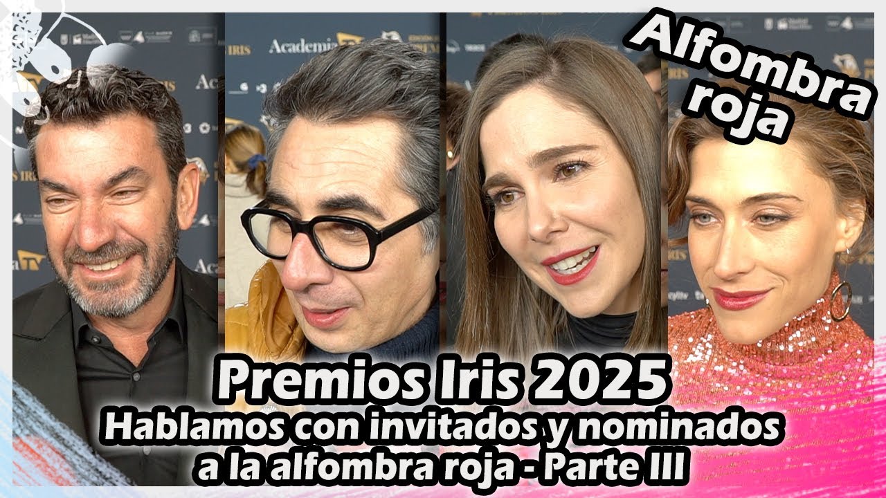Premios Iris 2025 | ¿Qué series nos recomiendan los invitados y nominados? Parte II
