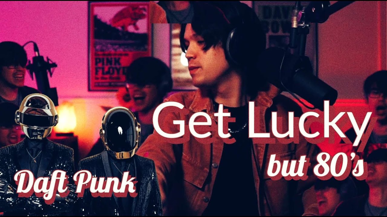 Get Lucky By Daft Punk BUT It's 80s | Performed By Joshua Woo And Nathaniel Woo