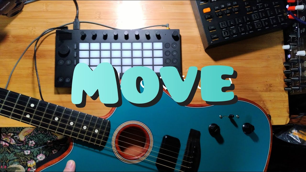 Ableton MOVE ,Digitakt,acoustic,looper live looping JAM 13/25/9 20:30