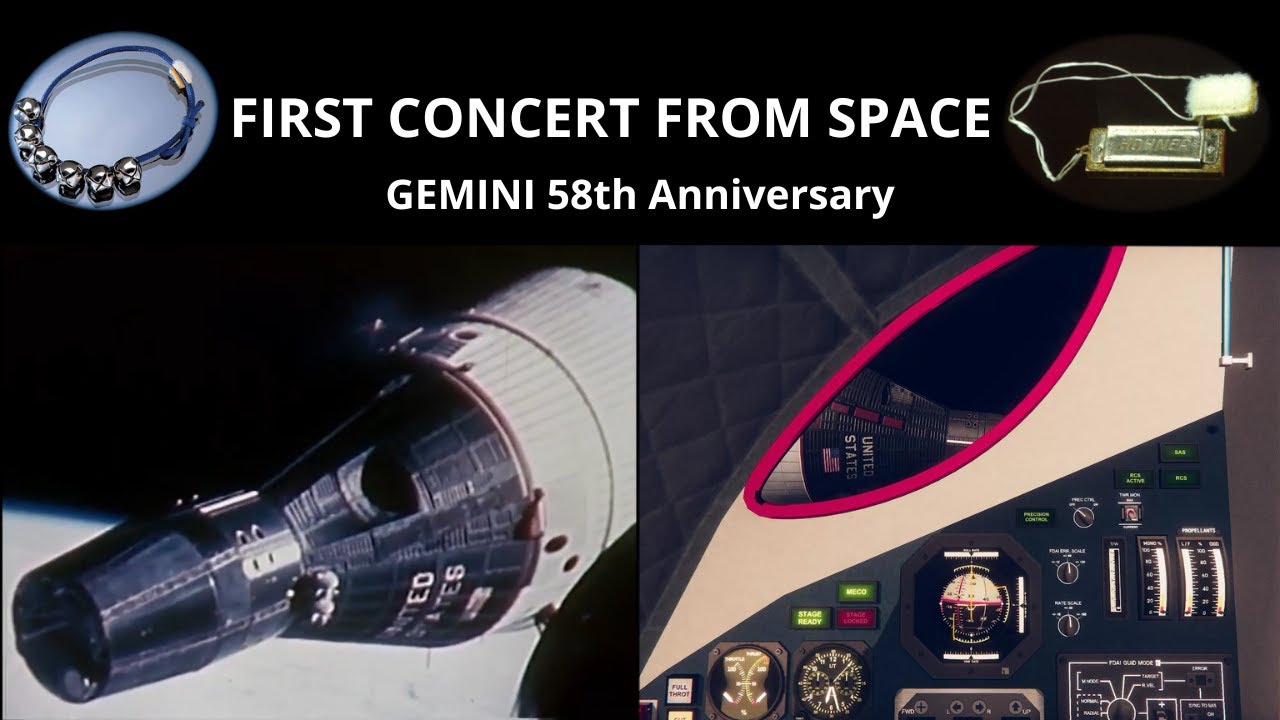 The first ever CONCERT from Space - Gemini 6 & 7 - KSP RSS/RO - Jingle Bells