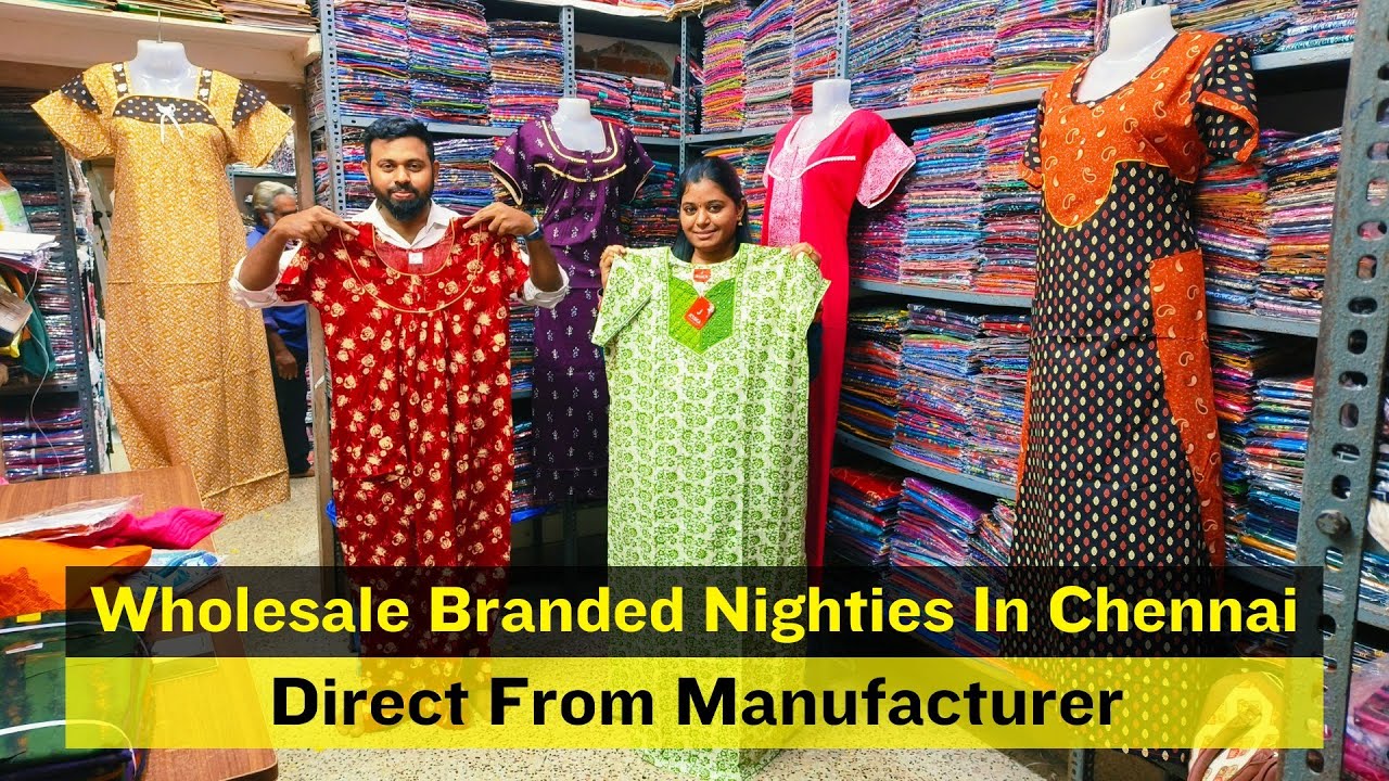 Wholesale Branded Nighties In Chennai | MAK Fashion Chennai Nighty Shops | Priya just know fashion