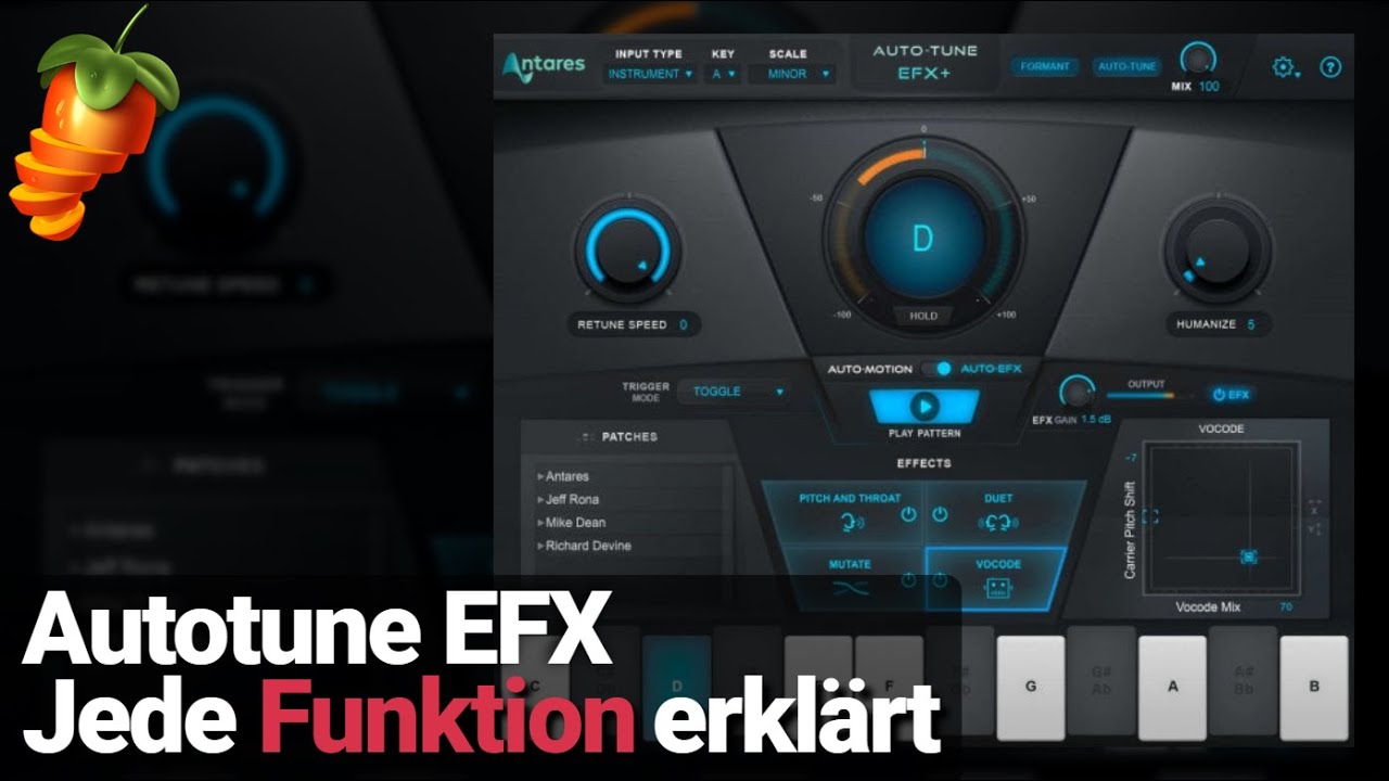 AUTOTUNE EFX - Jede Funktion Erkl&auml;rt | FL Studio 20