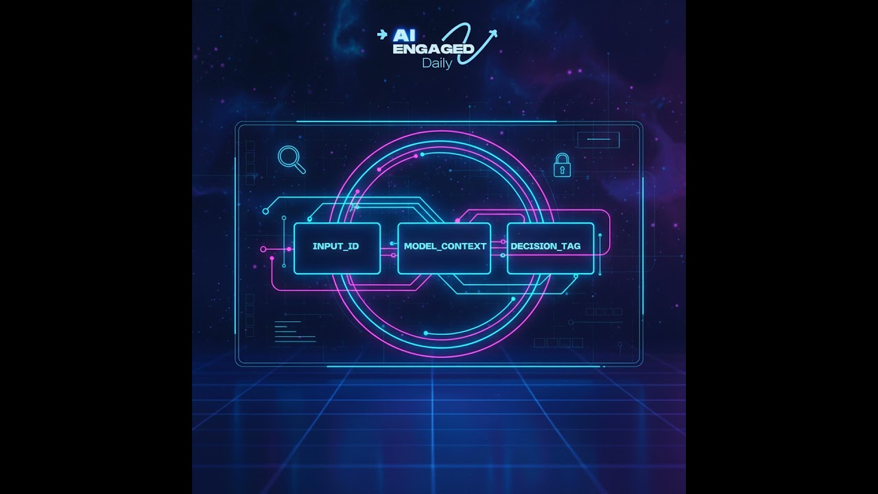 Minimal Provenance: A Three-Field Forensic Playbook for Auditable AI
