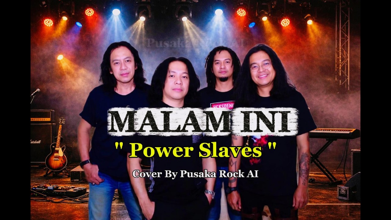 Malam Ini - Power Slaves (AI Cover Rock Indonesia) - Pusaka Rock AI