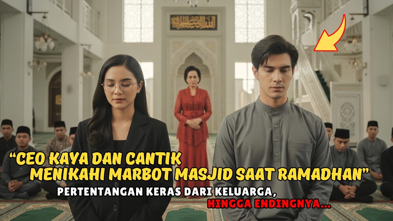 CEO CANTIK MENIKAHI MARBOT MASJID SAAT RAMADHAN‼️PERTENTANGAN DARI KELUARGA, HINGGA ENDINGNYA…