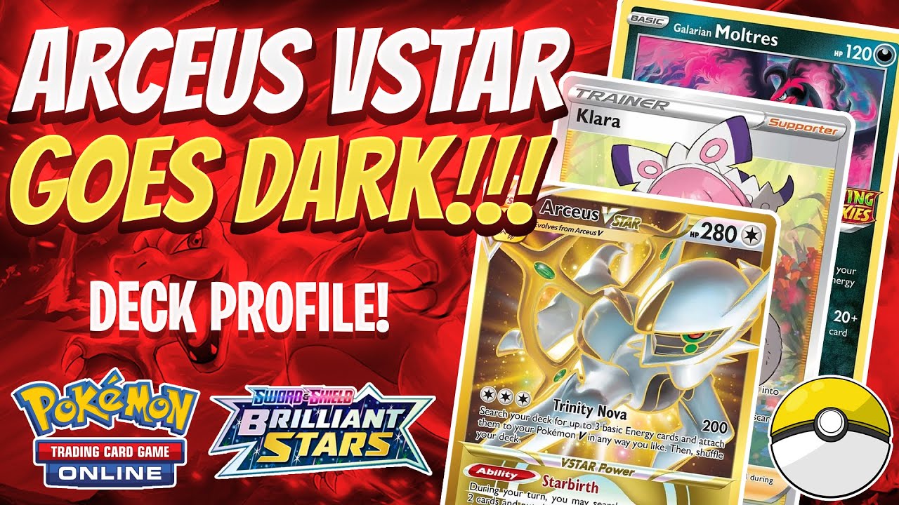 Arceus VSTAR goes DARK!!!  - Top Pokemon Decks Brilliant Stars