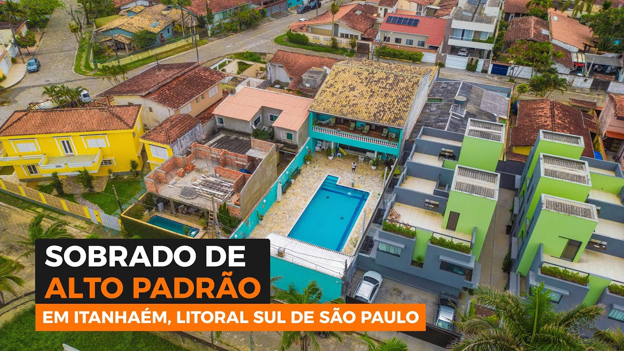 SOBRADO DE ALTO PADRÃO - ITANHAÉM, SP