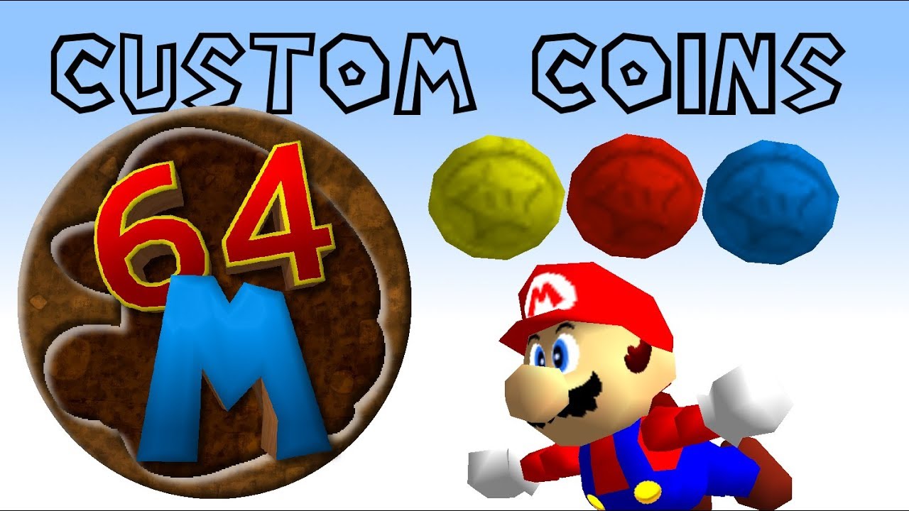 How To Import Custom 3D Coins in Super Mario 64 with SM64Tweaker
